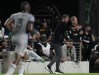 CF Montreal head coach Hernan Losada directs his players from the sideline during the first half on an MLS soccer game against Inter Miami, Saturday, Feb. 25, 2023, in Fort Lauderdale, Fla. THE CANADIAN PRESS/AP-Rebecca Blackwell
