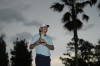 Scottie Scheffler celebrates after winning The Players Championship golf tournament, Sunday, March 12, 2023, in Ponte Vedra Beach, Fla. (AP Photo/Eric Gay)