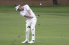 Keith Mitchell hits a shot from the first fairway during third round of the Arnold Palmer Invitational golf tournament Saturday, March 4, 2023, in Orlando, Fla. (AP Photo/John Raoux)