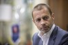 FILE- UEFA President Aleksander Ceferin during an interview with The Associated Press in Lisbon, Portugal, Aug. 23, 2020. UEFA should rethink its rules that prevent clubs in related ownership entering the same competition such as the Champions League, its president Aleksander Ceferin said Wednesday, March 15, 2023. (AP Photo/Manu Fernandez, File)