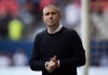 Vancouver Whitecaps head coach Carl Robinson walks onto the field before an MLS soccer match against FC Dallas in Vancouver, on Sunday September 23, 2018. The former Whitecaps head coach is back in Major League Soccer, this time as an assistant coach with D.C. United. THE CANADIAN PRESS/Darryl Dyck