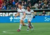 Canadian defender Kyle Hiebert celebrates after scoring the winning goal in expansion St. Louis City FC’s 2-1 win over the Portland Timbers on March 11, 2022 in Portland, Ore. THE CANADIAN PRESS/HO-St. Louis City FC-Joe Martinez **MANDATORY CREDIT**