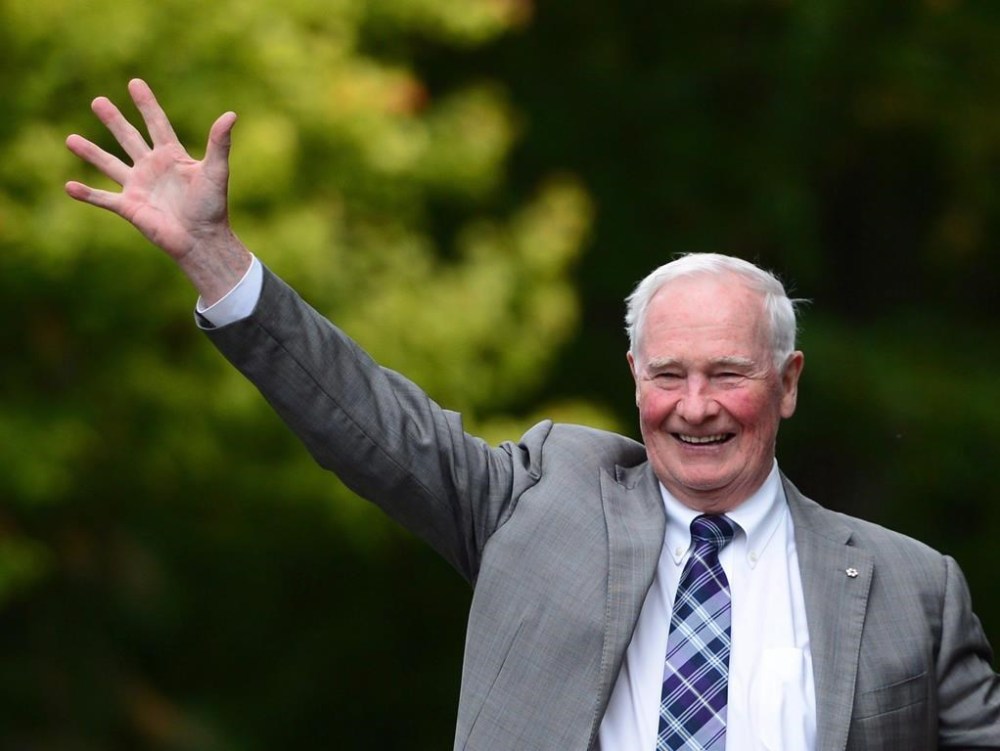 Former governor general David Johnston is the