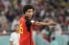 FILE - Belgium's Axel Witsel gestures during the World Cup group F soccer match between Belgium and Morocco, at the Al Thumama Stadium in Doha, Qatar, on Nov. 27, 2022. Belgium's new coach Domenico Tedesco dropped veteran midfielder Axel Witsel on Friday March 17, 2023 as he named his first squad since being appointed last month with a mission to rebuild. (AP Photo/Frank Augstein, File)