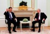 Chinese President Xi Jinping, left, gestures while speaking to Russian President Vladimir Putin during their meeting at the Kremlin in Moscow, Russia, March 20, 2023. President Putin gushed about China's economic success as he welcomed Chinese leader Xi to the Kremlin this week. China isn't just Moscow's diplomatic partner in opposing what they see as U.S. domination of global affairs. (Sergei Karpukhin, Sputnik, Kremlin Pool Photo via AP, File)