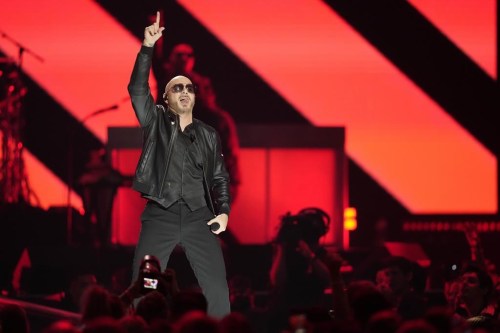 Pitbull performs on the first night of the 2022 iHeartRadio Music Festival, Friday, Sept. 23, 2022, in Las Vegas. THE CANADIAN PRESS/AP-John Locher