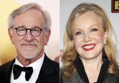 Steven Spielberg appears at the Oscars in Los Angeles on March 12, 2023, left, and Susan Stroman appears at the after party for the opening night of 