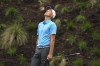 Adrian Meronk, of Poland, reacts to missing a putt on the fourth hole during the first round of the Dell Technologies Match Play Championship golf tournament in Austin, Texas, Wednesday, March 22, 2023. (AP Photo/Eric Gay)