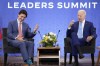 President Joe Biden meets with Canadian Prime Minister Justin Trudeau at the InterContinental Presidente Mexico City hotel in Mexico City, Tuesday, Jan. 10, 2023. THE CANADIAN PRESS/AP/Andrew Harnik