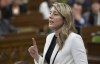 Foreign Affairs Minister Melanie Joly rises during Question Period, Thursday, March 23, 2023 in Ottawa. THE CANADIAN PRESS/Adrian Wyld