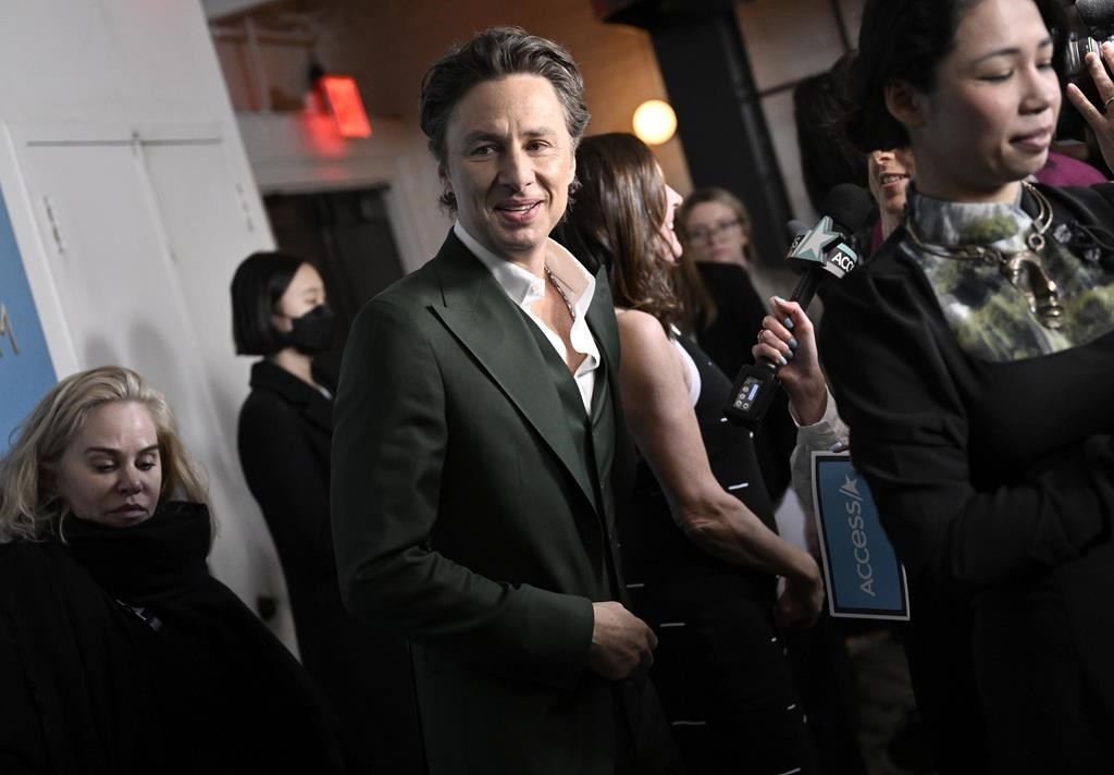 Zach Braff attends a special screening of 