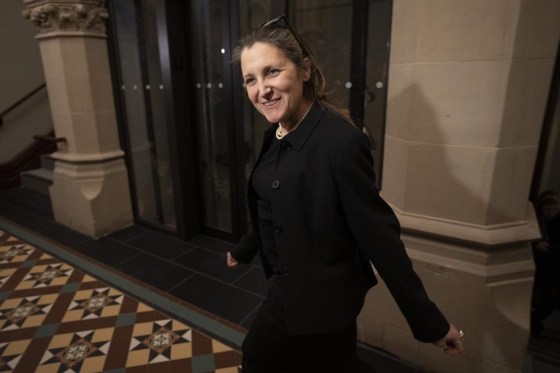 Deputy Prime Minister and Finance Minister Chrystia Freeland (Adrian Wyld / The Canadian Press files)