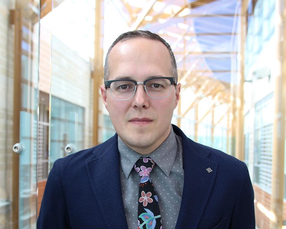 Dr. Christopher Mushquash is seen in a Sept. 2019, handout photo. Mushquash, a northern Ontario psychologist focused on Indigenous-led mental health care, is among the winners of the prestigious Canada Gairdner Awards. THE CANADIAN PRESS/HO-Thunder Bay Regional Health Sciences Centre, *MANDATORY CREDIT*