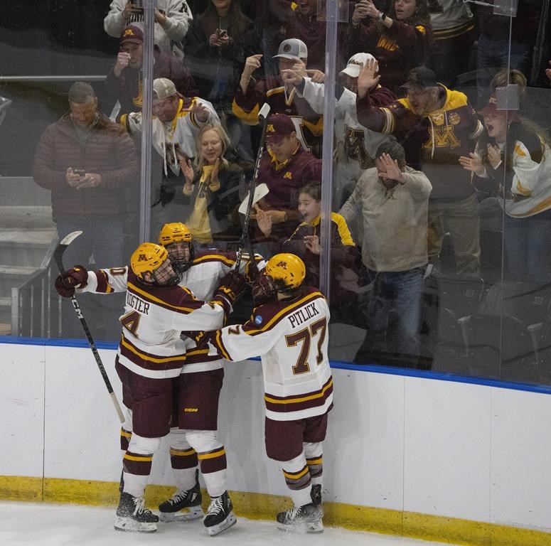 Gophers gear up for Frozen 4, with title drought at 20 years Winnipeg