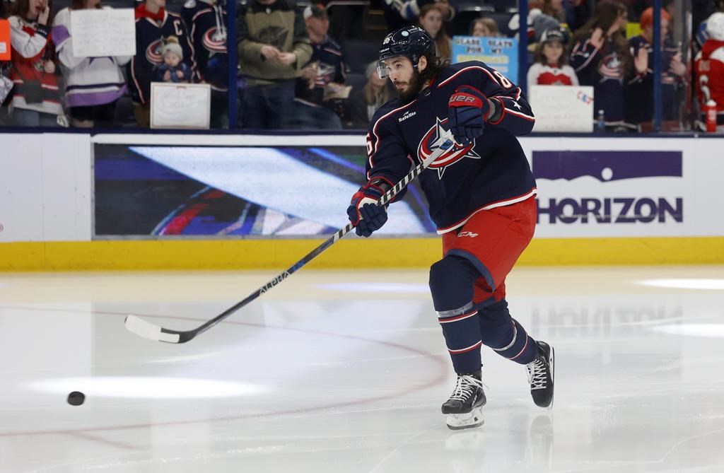 Marchenkos OT goal lifts Blue Jackets over Senators 43