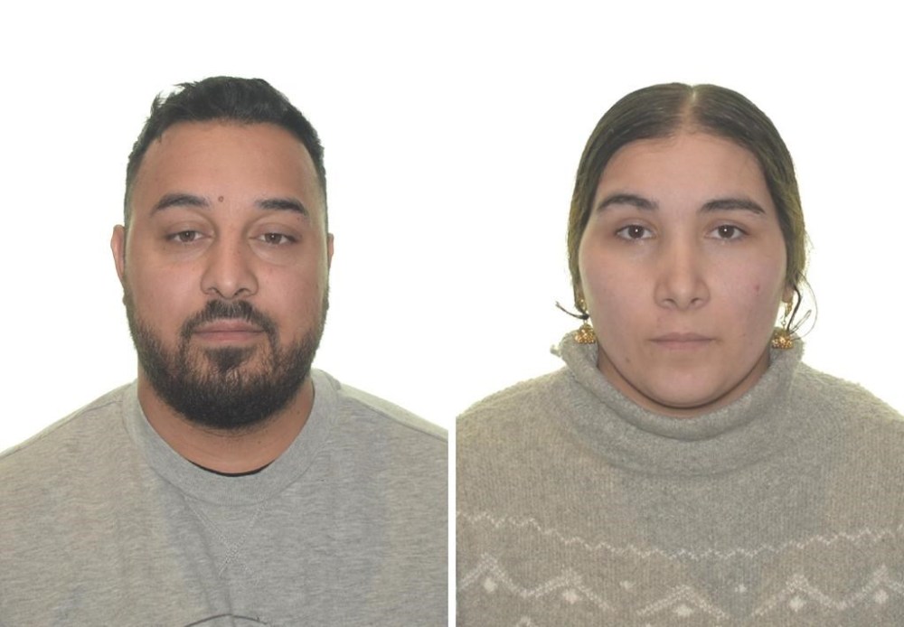 Florin Iordache and his wife Cristina (Monalisa) Zenaida Iordache are seen in a composite image made of two undated handout photos. Authorities have said that eight people, four of whom were the Iordache family, were allegedly attempting to illegally cross into the United States from Canada through Akwesasne Mohawk Territory, which straddles provincial and international boundaries and includes regions of Quebec, Ontario and New York state. THE CANADIAN PRESS/HO-Peter Ivanyi, *MANDATORY CREDIT*