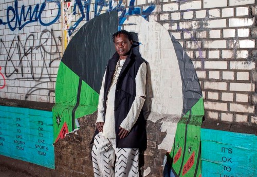 This undated handout photo shows Senegalese singer-songwriter and activist Baaba Maal. Amid a changing, modernizing world with climate change threatening his home, Maal released his first album in seven years, “Being,” on Friday, March 31, 2023. The genre-crossing album, released by Marathon Artists, is explores those themes and showcases traditional African instruments along with futuristic electronic sounds. (Matthew Donaldson via AP)