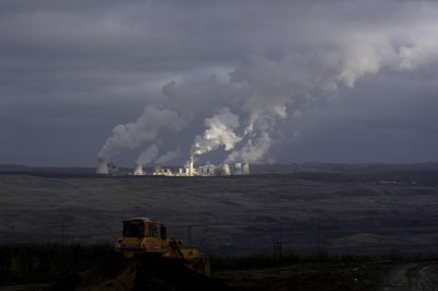 FILE - Steam rises from a power plant located by the Turow lignite coal mine near the town of Bogatynia, Poland, Jan. 15, 2022. The burning of coal for electricity, cement, steel and other uses went up in 2022 despite global promises to phase down the fuel that's the biggest source of planet-warming gases in the atmosphere, a report late Wednesday, April 5, 2023, found. (AP Photo/Petr David Josek, File)