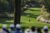 Zach Johnson watches his tee shot on the 13th hole during a practice round for the Masters golf tournament at Augusta National Golf Club on Wednesday, April 5, 2023, in Augusta, Ga. (AP Photo/Charlie Riedel)