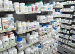 Prescription drugs are seen on shelves at a pharmacy in Montreal on March 11, 2021. Nova Scotia's College of Physicians and Surgeons has suspended the physician responsible for writing thousands of prescriptions for Americans seeking the diabetes and weight-loss drug Ozempic. THE CANADIAN PRESS/Ryan Remiorz