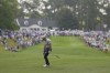 Rory McIlroy, of Northern Ireland, reacts to his shot on the first hole during the second round of the Masters golf tournament at Augusta National Golf Club on Friday, April 7, 2023, in Augusta, Ga. (AP Photo/Matt Slocum)