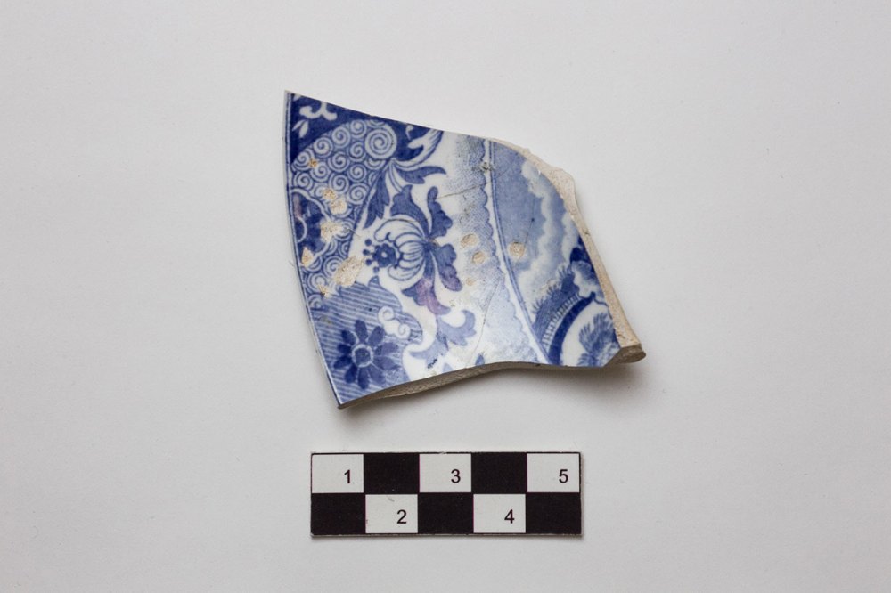 Parks Canada’s Scott Stephen describes post-contact artifacts found at the forks.