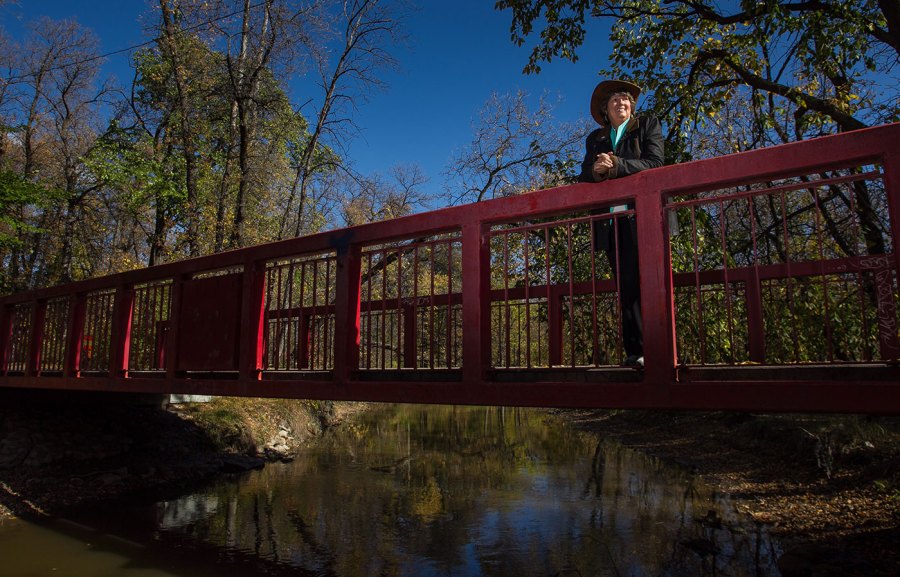 For Save Our Seine executive director Michelle Kading, preserving green spaces is paramount. (Mike Deal / Winnipeg Free Press)