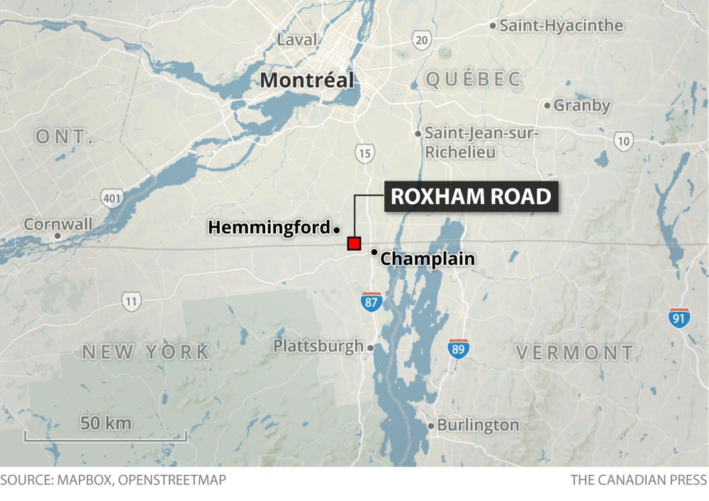In 2022, 39,000 people claimed asylum after crossing the unofficial Roxham Road border point into Quebec.