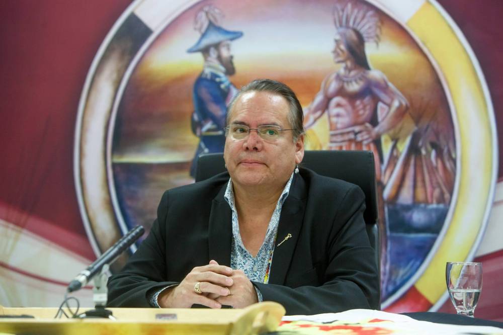 MIKE DEAL / WINNIPEG FREE PRESS FILES
Ottawa hasn’t prioritized improving emergency services on remote and northern First Nations but that needs to change, said Manitoba Keewatinowi Okimakanak Grand Chief Garrison Settee.