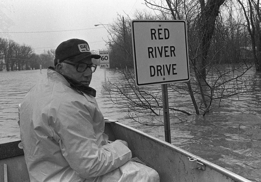 In Manitoba’s history, the 1979 flood ranks in eighth place. (Bill Brennan / UPC files)
