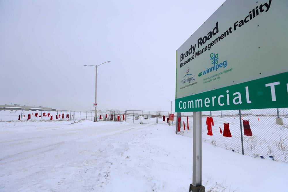 Brady Road landfill was opened Monday morning. (Ruth Bonneville / Winnipeg Free Press files)