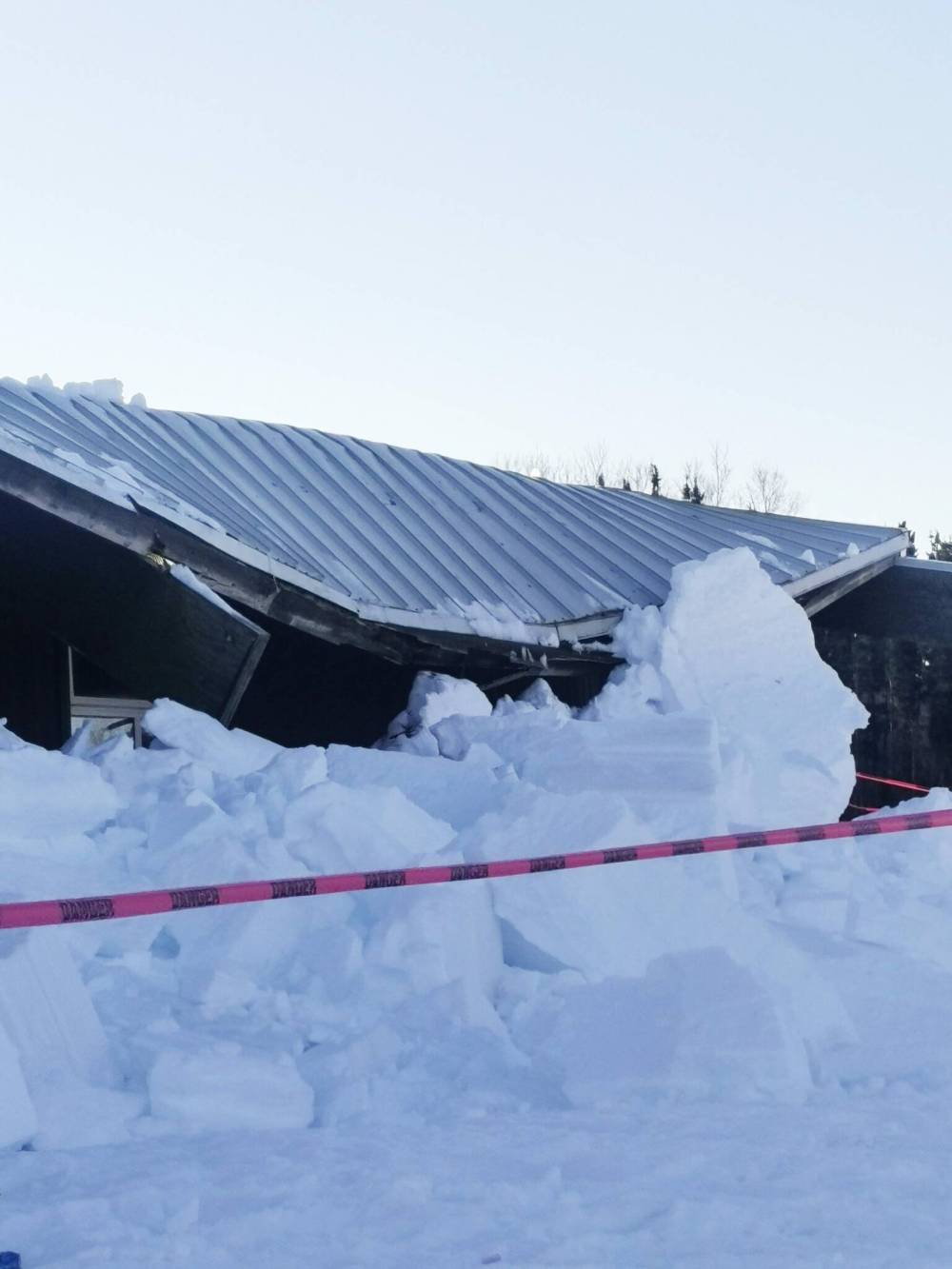 SUPPLIED
                                Chief Shirley Ducharme said a large amount of heavy, wet snow is to blame.