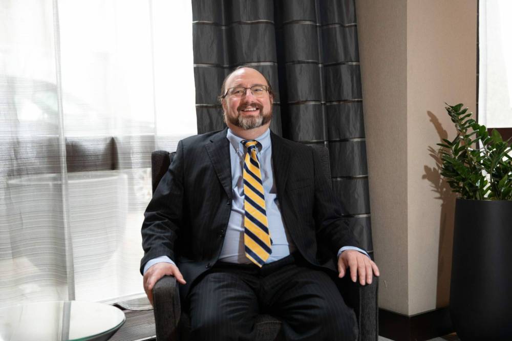 JESSICA LEE / WINNIPEG FREE PRESS
Cam Dahl, general manager of Manitoba Pork said the industry is paying much more attention to bio-security and health and sustainability issues than was the case 15 years ago.