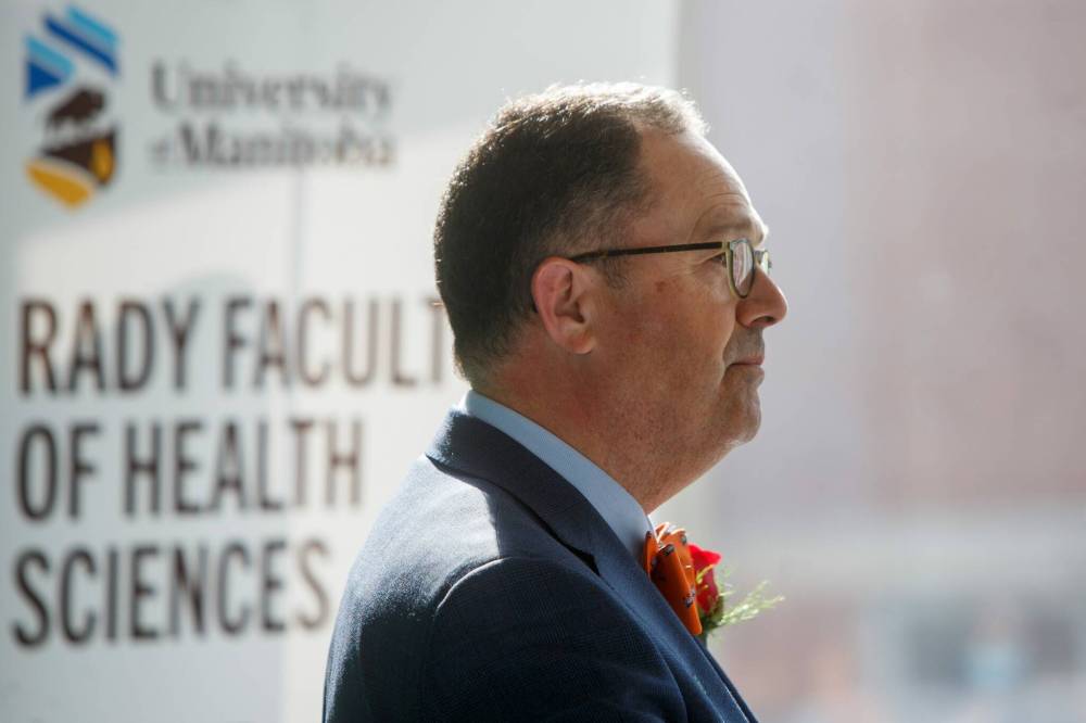 MIKE DEAL / WINNIPEG FREE PRESS FILES
Dr. Peter Nickerson, dean of the Max Rady College of Medicine.