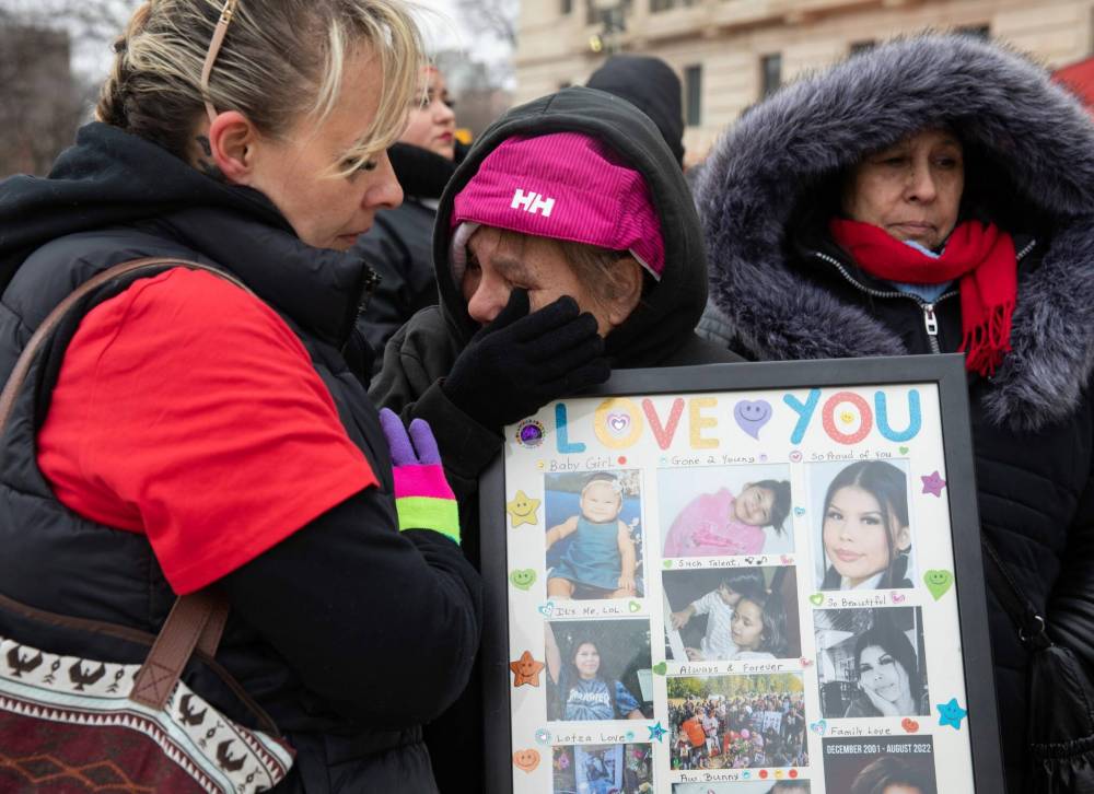 JESSICA LEE / WINNIPEG FREE PRESS
“She was a beautiful little lady. She had dreams,” Irene Roussin said of her granddaughter, Mackaylah. “She had her dreams and she had her goals.”