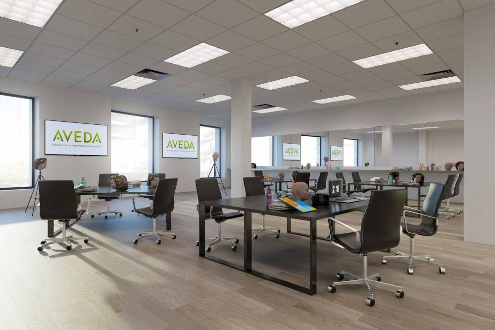 SUPPLIED RENDERING
With its expansion, Aveda will accept between 100 and 120 students annually from across Canada, beginning next year.