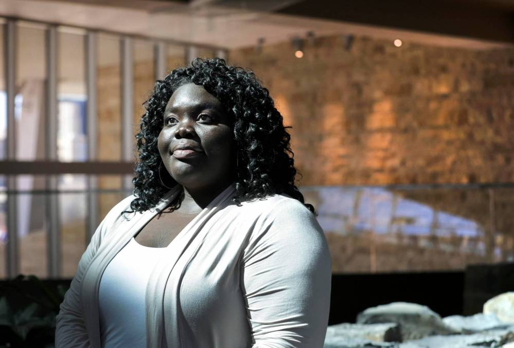 RUTH BONNEVILLE / WINNIPEG FREE PRESS
Sarah Adomako-Ansah, the Canadian Museum for Human Rights’ current teacher-in-residence, has spent the better part of the last two years creating Pass the Mic: Let’s Talk About Racism.