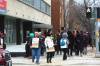 MIKE DEAL / WINNIPEG FREE PRESS
                                The strike action affects PSAC members working for the Treasury Board and Canada Revenue Agency.