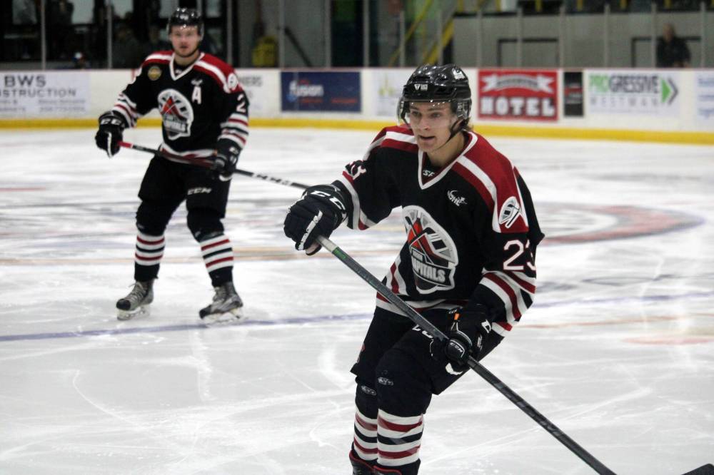Lucas Punkari / The Brandon Sun files
Nolan Chastko of the Virden Oil Capitals