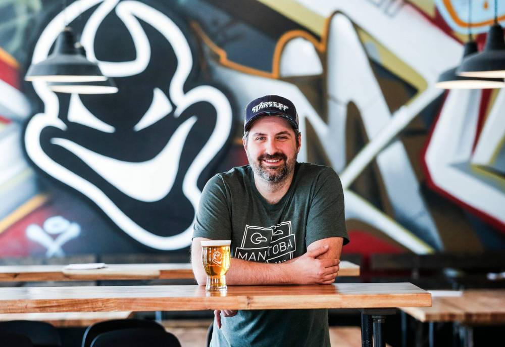 JOHN WOODS / WINNIPEG FREE PRESS
                                Devil May Care brewpub co-owner Colin Koop said the brew pub at Fort Street and York Avenue welcomed about twice as many customers during Games 3 and 4 compared with a normal Saturday and Monday.