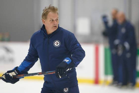 Manitoba Moose head coach Mark Morrison (John Woods / Free Press files)