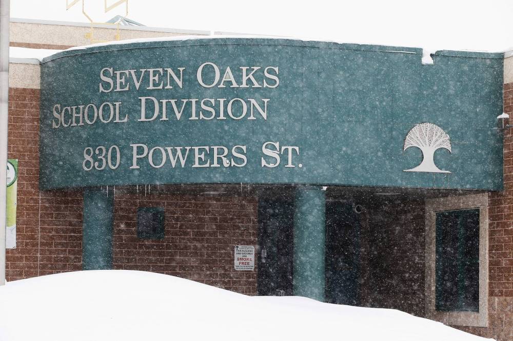 JOHN WOODS / WINNIPEG FREE PRESS FILES
Two kindergarten to Grade 8 schools and child-care facilities have been earmarked for Seven Oaks.