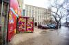MIKAELA MACKENZIE / WINNIPEG FREE PRESS
                                The city has been left with an empty lot on Albert Street near Bannatyne Avenue after plans for a new building to replace a heritage property fell through.