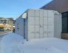 The Manitoba government has rejected a low-cost proposal to help move 105 unwanted visitation pods from personal care homes and turn them into free housing.(Supplied)