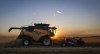 A farmer operates a combine on a wheat crop near Cremona, Alta., Wednesday, Sept. 7, 2022. A new report says more than 40 per cent of farm operators will retire over the next decade, leaving Canada with a shortage. THE CANADIAN PRESS/Jeff McIntosh