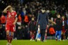 Bayern's head coach Thomas Tuchel walks off the field at the end of the Champions League quarterfinal, first leg, soccer match between Manchester City and Bayern Munich at the Etihad stadium in Manchester, England, Tuesday, April 11, 2023. Manchester City won 3-0. (AP Photo/Jon Super)