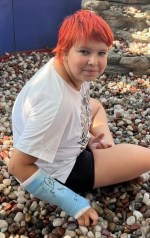 Olivia Johnson is shown in a family handout photo. RCMP are investigating the sudden deaths of two girls who were found in a hotel room in central Alberta. THE CANADIAN PRESS/HO-Johnson Family