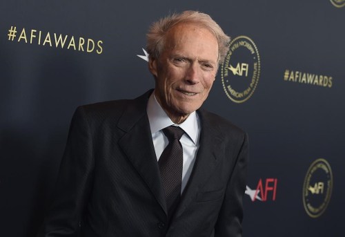 FILE - Clint Eastwood arrives at the AFI Awards on Jan. 3, 2020, in Los Angeles. . (Photo by Jordan Strauss/Invision/AP, File)