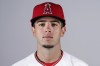 FILE - This is a 2023 photo of Los Angeles Angels' Zach Neto. The Angels promoted the highly touted shortstop from Double-A before a baseball game against the Red Sox at Fenway Park, Saturday, April 15, 2023. The 22-year-old is the club’s first-round pick from the 2022 draft. He’ll starting and batting eighth on Saturday, and is expected to get the bulk of the playing time at shortstop. (AP Photo/Morry Gash, File)