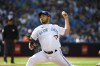 Toronto Blue Jays starting pitcher Yusei Kikuchi (16) throws during second inning AL MLB baseball action against the Tampa Bay Rays in Toronto on Saturday, April 15, 2023. THE CANADIAN PRESS/Christopher Katsarov